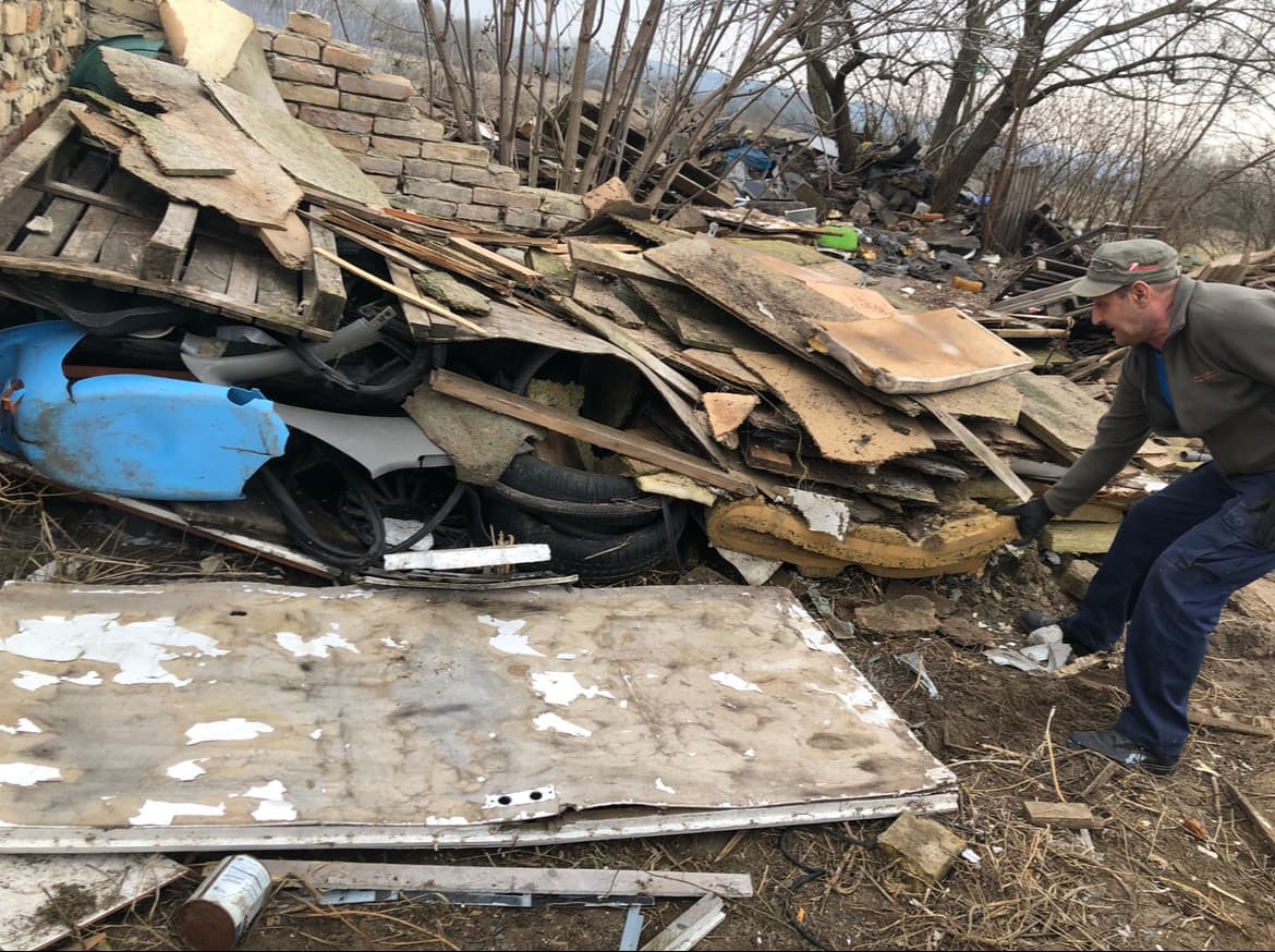 Elhagyott telek megtisztítása – Budapest, XXIII. kerület